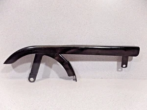 VINTAGE HARLEY DAVIDSON BLACK CHAIN GUARD (G) - Picture 1 of 9