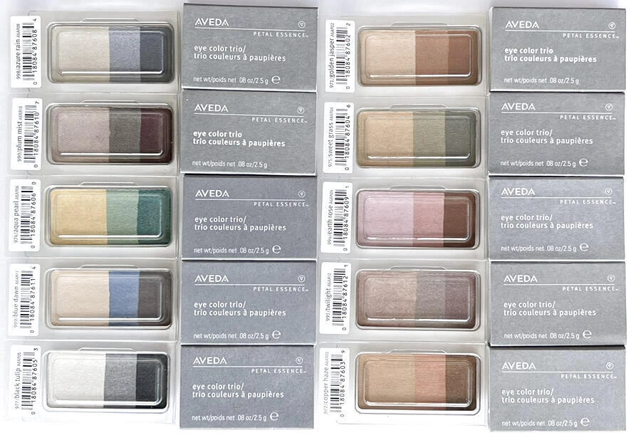 Aveda Petal Essence Eye Color Trio Shadow (Pick Your Shade) .08 oz FREE SHIP - Image 1 of 1