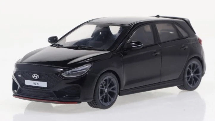 Hyundai I30n 2022 Black 1:43 Model 4314402 SOLIDO - Immagine 1 di 1