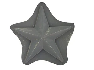 Molde artesanal de jardín de yeso o cemento de concreto estrella de 10 pulgadas 7196 - Imagen 1 de 2