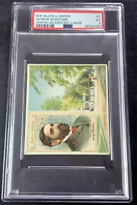 1887 N35 Allen & Ginter American Editors #7 George Bleistain Psa 3 7145 - Foto 1 di 2