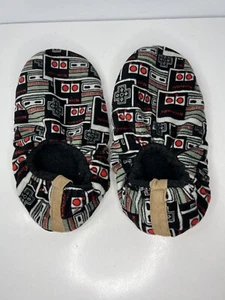 Nintendo NES Controller Slippers Large (Women's 9 / Men's 7) Black 2019 - Picture 1 of 9