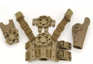BlackHawk Beretta 92FS Serpa II Tactical Holster RH Coyote Tan Kit - Picture 1 of 8