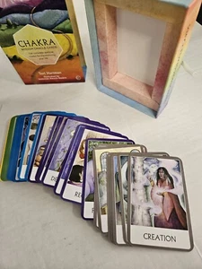 Guía de Tarjetas Oráculo Sabiduría Chakra, 49 Tarjetas Chakra, Caja Completa - Imagen 1 de 10