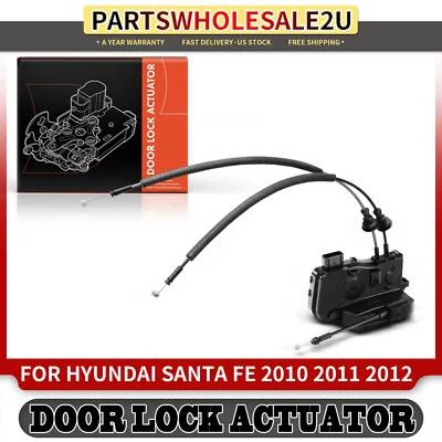 Actuador de cerradura de puerta de pasajero trasero derecho para Hyundai Santa Fe 2010 2011 2012 Foto 1 de 4