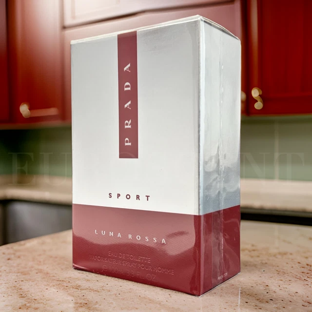 Prada Luna Rossa Sport Hombre Colonia Perfume EDT 3.4oz / 100ml NUEVO Foto 1 de 3