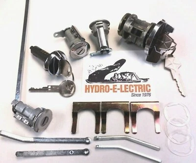 NEW 1972 Chrysler Town & Country Ignition/Door/Trunk/Glove Box Lock Set- OE keys - Image 1 of 4