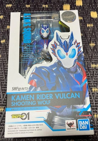 S.H.Figuarts Kamen Rider Zero-One Kamen Rider Vulcan Shooting Wolf PVC Figure Cover