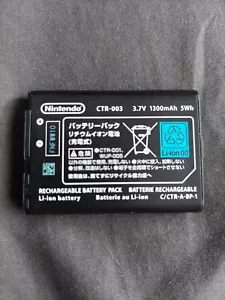 Tested GOOD Original Official OEM Nintendo 3DS Battery CTR-003 5Wh Wii U Control - Picture 1 of 3