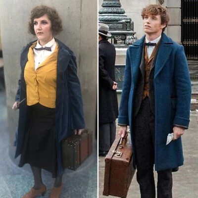 Female Newt Scamander Costume Cosplay Handmade | Approx Size M | See Description - Image 1 of 4