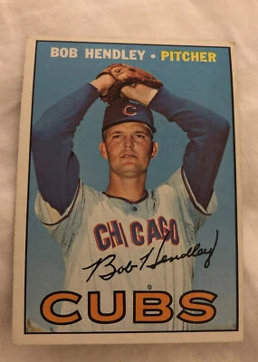 1967 Topps Set Break #256 Bob Hendley - Image 1 of 2