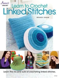 NEW LEARN TO CROCHET LINKED STITCHES & PROJECTS MUST SEE!!! - Picture 1 of 4