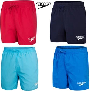 SPEEDO BOYS ESSENTIALS SWIMMING SHORTS TRUNKS ASSORTED COLOURS AGES 6-11 YEARS - Picture 1 of 27