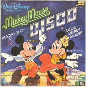 DENNIS BURNSIDE "MICKEY MOUSE DISCO" SP 1979 DISNEYLAND 638 - Picture 1 of 2