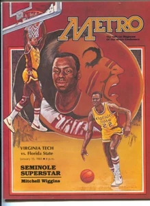 Sports Pub: Virginia Tech vs Florida State NCAA Basketball Game Program 1/15/... - Picture 1 of 1