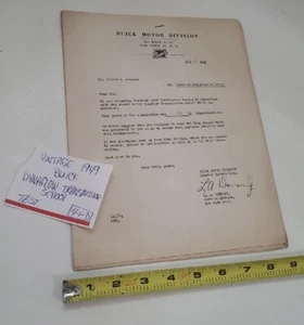 Buick GM Dynaflow Transmission Dealer Service Test 1949 Vtg. Car Repair Mechanic - Picture 1 of 24