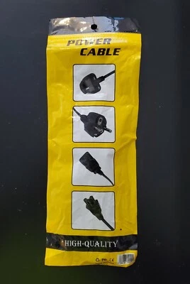 High Quality Power High Speed Printer Computer Cable 6ft 3 Prong - Image 1 of 2