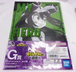 Tsuyu Asui Endeavor Jeanist Mirko My Hero Academia Clear File - PACK DE 2 - Bandai - Imagen 1 de 3