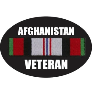 Afghanistan Veteran Oval Magnet - Picture 1 of 1