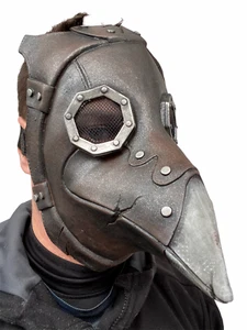 Plague Doctor Mask Long Nose Beak Steampunk Masks Halloween Costume Accessory - Picture 1 of 10