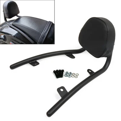Sissy Bar Rear Passenger Backrest For Honda Fury VT1300CX 2010-2019 Black  - Image 1 of 4