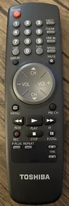 TOSHIBA TV VCR COMBO TELECOMANDO 00003C MV13J2 MV19JIC MV19J2 MV13JD1 MV19J1 - Foto 1 di 1