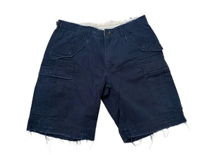 Polo Ralph Lauren Herren Gr. 34 Cargo Military Army Chino Shorts Blau - Bild 1 von 15