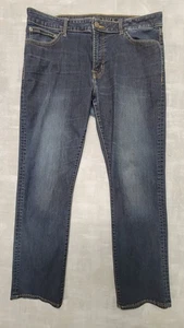 American Eagle Men Jeans 36x32 Dark Wash Extreme Flex Slim Straight Stretch - Picture 1 of 15