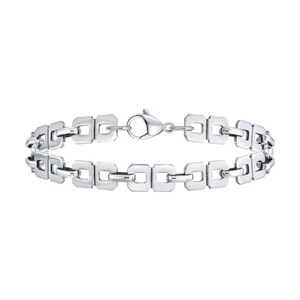 Unisex Edelstahl Armband mit Infinity Mesh - Bild 1 von 5