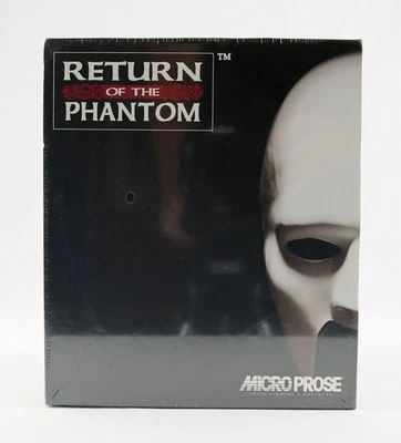 SEALED 1993 Return of the Phantom Microprose Big Box PC - Image 1 of 4
