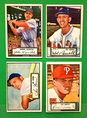 Eleven 1952 Topps Black Back Cards #13...#78 Low Grade - Image 1 of 4