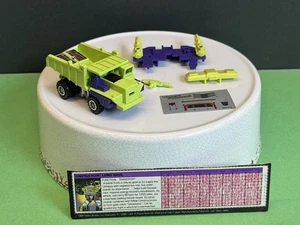 1985 Vintage Hasbro G1 Transformers Decepticons Constructicons Long Haul unbenutzt - Bild 1 von 13