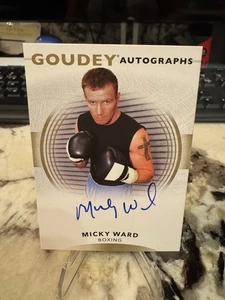 2022 Upper Deck Goodwin Champions - Goudey Autographs Micky Ward #GA-MW (AU) - Picture 1 of 2