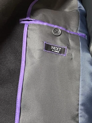 Vantage Men’s Stylish Winter  Pea -Coat  Next Classic Black  Coat Size U.K-XL(46 - Image 1 of 4