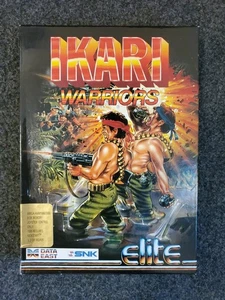Ikari Warriors Amiga By Elite SNK Data East | CIB Complete | Manual | RARE - Picture 1 of 6