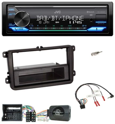JVC Bluetooth DAB USB Lenkrad Autoradio für VW T6 (2015-2019) - Bild 1 von 4