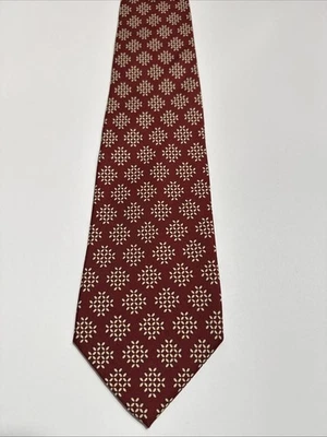 J Crew 男式 100% 真丝领带经典秋季感恩节丝绸美国制造 — 第 1/4 张图片