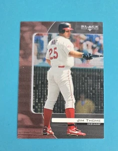 2000 Upper Deck Black Diamond #25 Jim Thome Cleveland Indians BASEBALL Card M9 - Picture 1 of 2