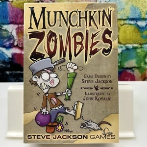 MUNCHKIN ZOMBIES 168 Full Color Art Cards Game Steve Jackson Games Ages 10+ NEW! - Picture 1 of 24