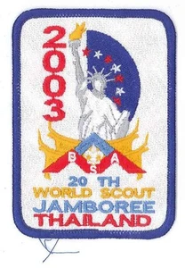 2003 World Scout Jamboree USA BOY SCOUTS OF AMERICA BSA IST (SPECIAL) Patch - Picture 1 of 1