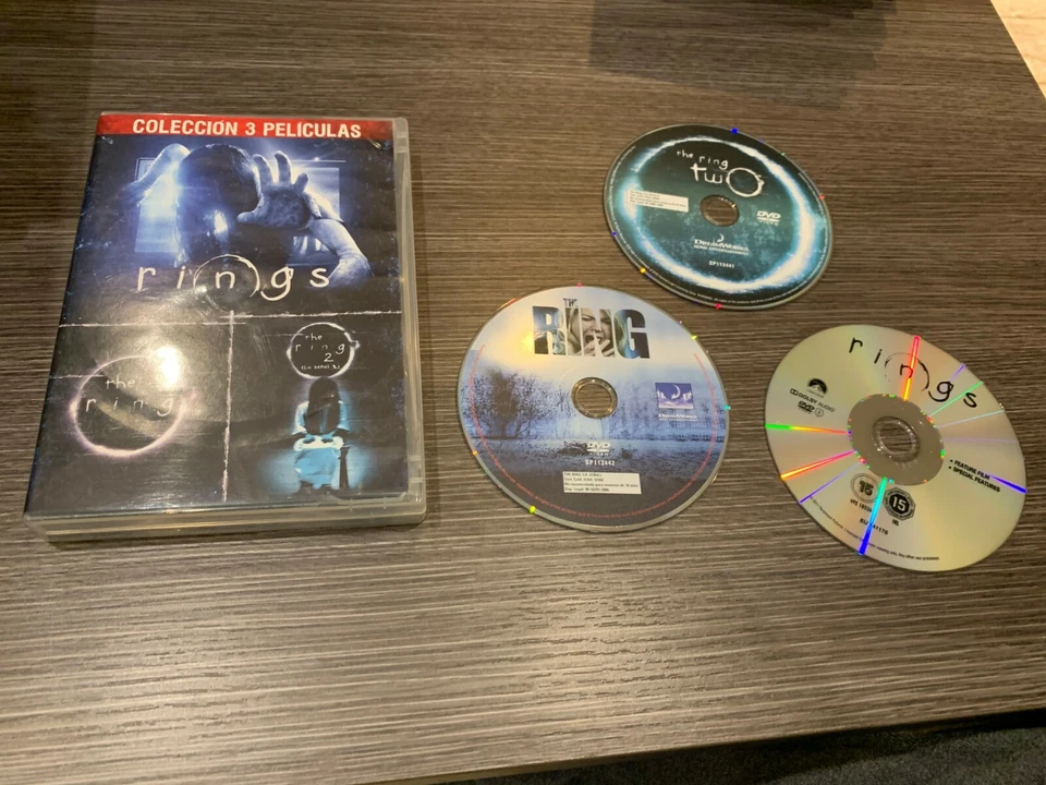 THE RING COLECCION 3 PELICULAS  THE RINGS + THE RING 2 LA SEÑAL  + THE RING  - Imagen 1 de 1