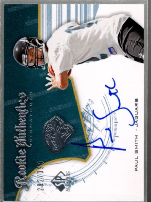 A9670- 2008 SP Authentic #259 Paul Smith RC Auto /399 *SAMPLE - Image 1 of 2