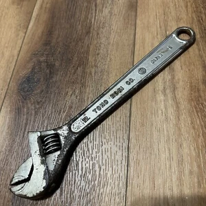Vintage 12” 300mm Toho Koki Co Adjustable Wrench Strong HIT - Japan - Picture 1 of 8