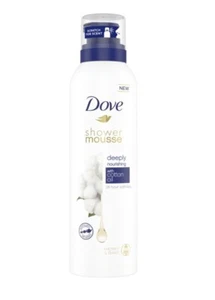 Dove Deeply Nourishing Shower+Shaving Mousse With Cotton Oil 200ml - New - Picture 1 of 2