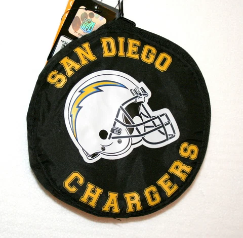 San Diego Chargers NFL Football Team Folding Backsack Mini Backpack Bag New Tag Cover