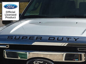 08-16 FORD SUPER DUTY GRILLE LETTERS GRILL DECALS HOOD STICKERS VINYL F-250-450