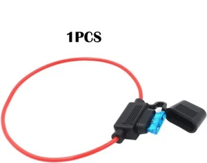 1PCS Car Truck in-line 18 Awg Gauge Fuse Holder for Mini Blade Type Fuse - Picture 1 of 5