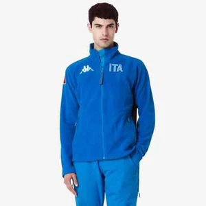 FW 2025 KAPPA ITA SCI ITALIA 6CENTO 687 PILE PESANTE ZIP INTERA 341U1NW A03 - Imagen 1 de 3
