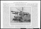 1912 NAVAL HMS Hibernia Hydro-Aeroplanes Battle-ship Launching Platform (352)