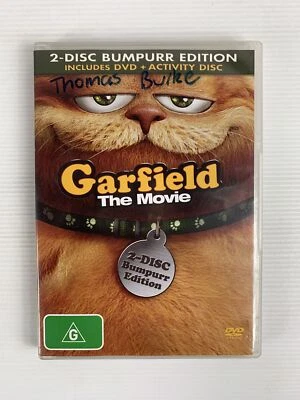 Garfield La Película Edición Bumpurr DVD R4 Bill Murray Foto 1 de 4